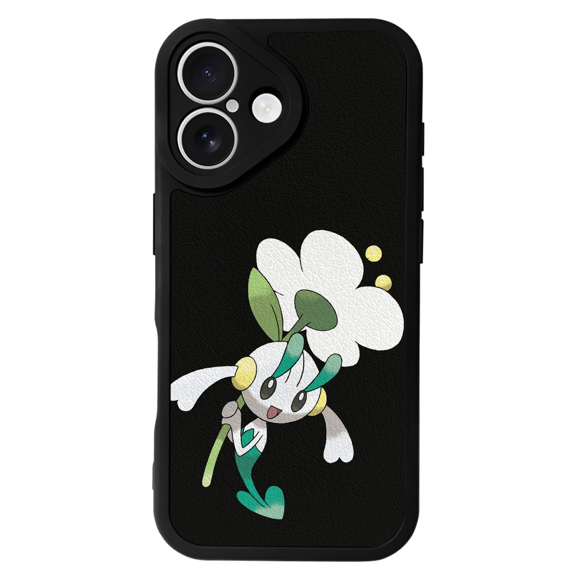 （画像用） ポケットモンスター Pokémon 【iPhone 16シリーズ対応】シリコンスマホケース（レザー調） 材質：シリコン